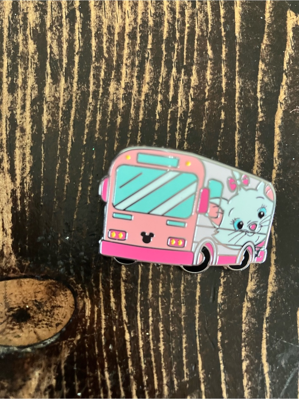 2026 Disney Marie bus hidden Mickey pin